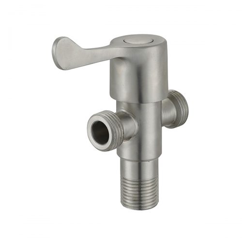 สต็อปวาล์ว สามทาง ด้ามพาย STEEL
