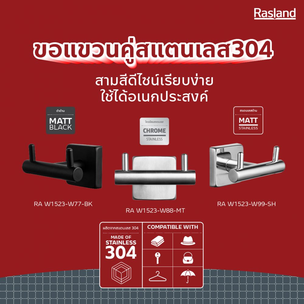 INFO RA W1523-W77-BK RA W1523-W88-MT RA W1523-W99-SH